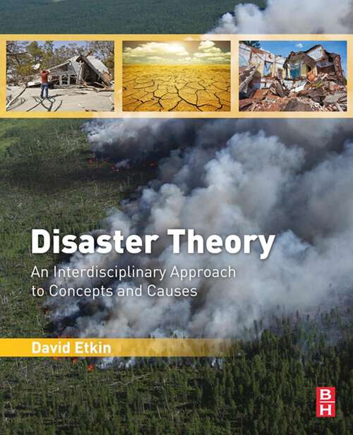 Book cover of Disaster Theory: An Interdisciplinary Approach to Concepts and Causes