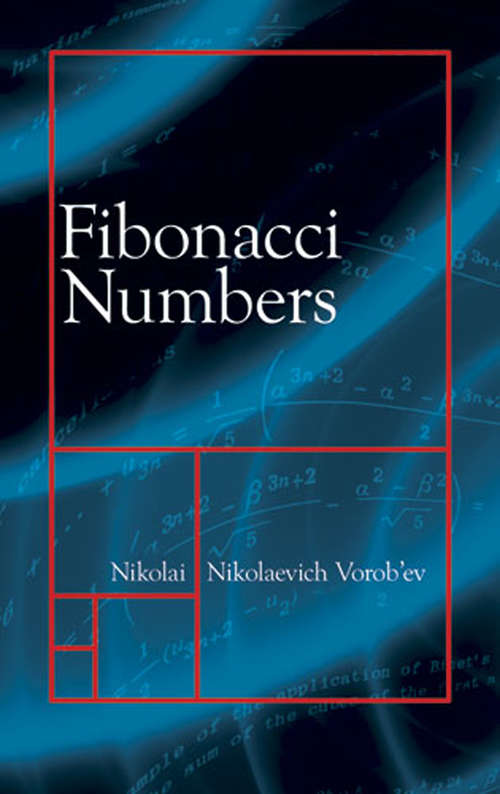 Book cover of Fibonacci Numbers (Dover Books on Mathematics)