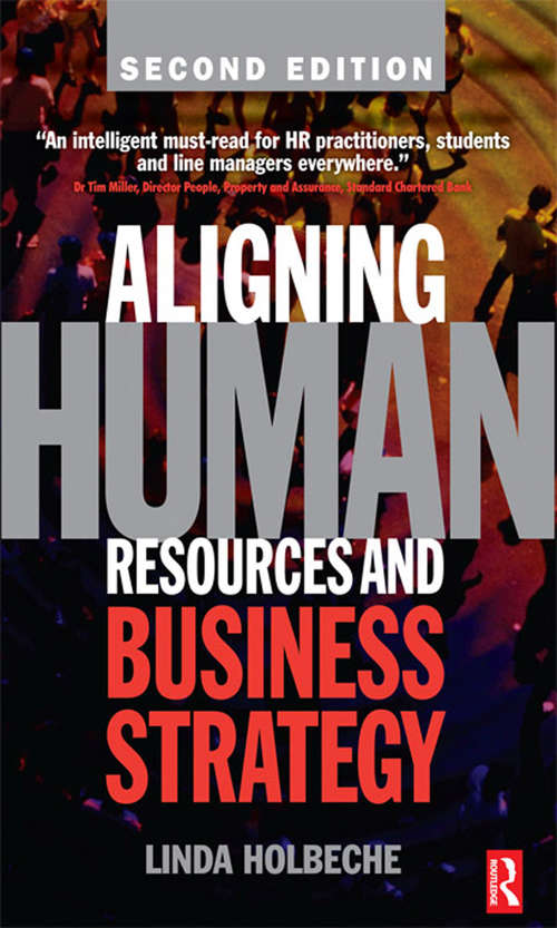 Book cover of Aligning Human Resources and Business Strategy (2)