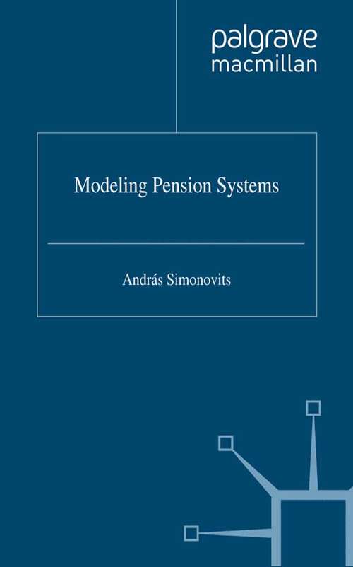 Book cover of Modelling Pension Systems (2003)