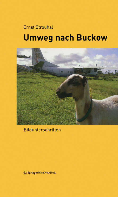 Book cover of Umweg nach Buckow: Bildunterschriften (2009) (Edition Transfer)