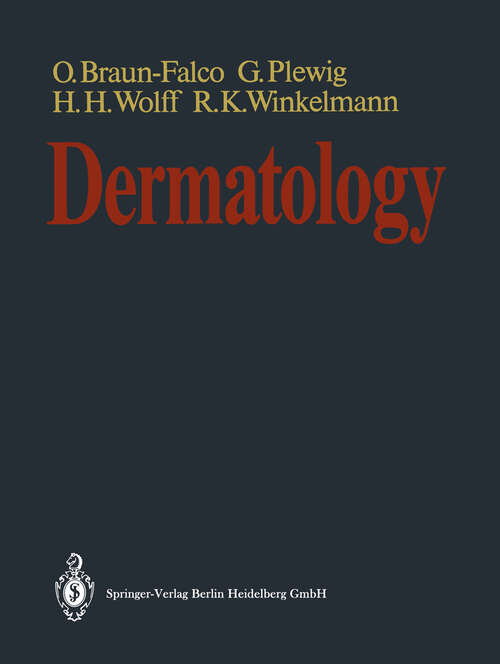 Book cover of Dermatology (1991)