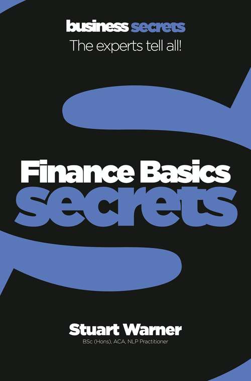 Book cover of Finance Basics (ePub edition) (Collins Business Secrets)