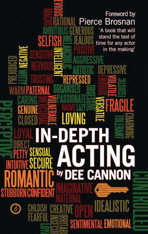 Book cover of In-Depth Acting (The Actor's Toolkit)