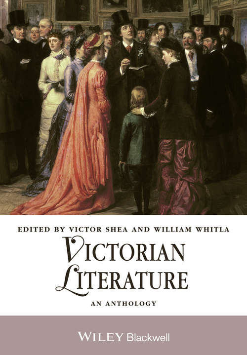 Book cover of Victorian Literature: An Anthology (Blackwell Anthologies)