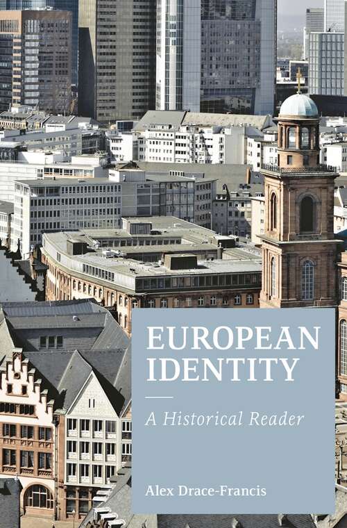 Book cover of European Identity: A Historical Reader (2013)