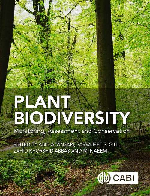 Book cover of Plant Biodiversity: Monitoring, Assessment and Conservation