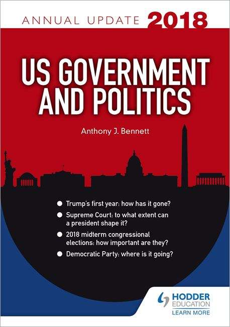 Book cover of US Government & Politics Annual Update 2018 (PDF)