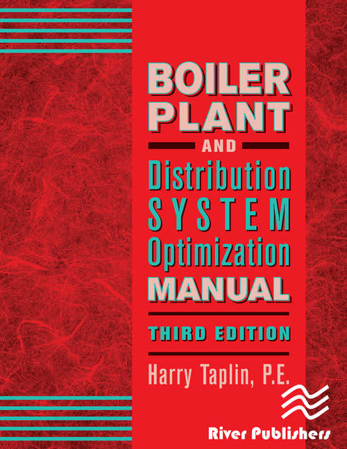 Book cover of Boiler Plant and Distribution System Optimization Manual, Third Edition