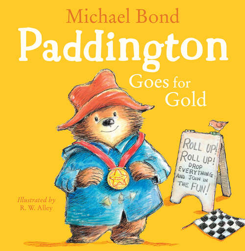 Book cover of Paddington Goes for Gold (Audiosync edition) (Paddington)