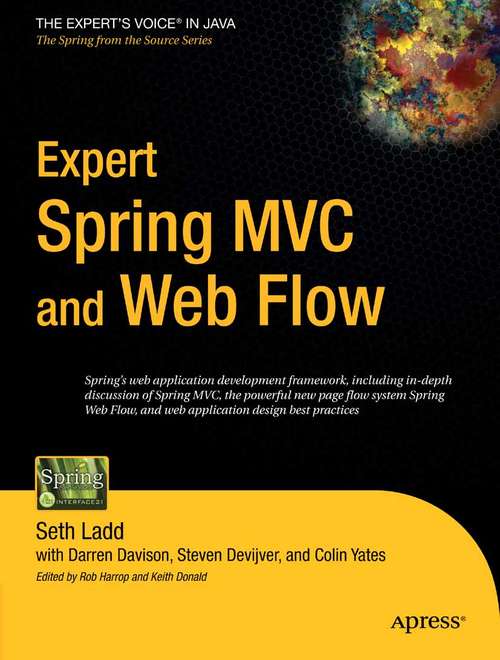 Book cover of Expert Spring MVC and Web Flow (1st ed.)