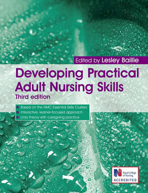 Book cover of Developing Practical Adult Nursing Skills