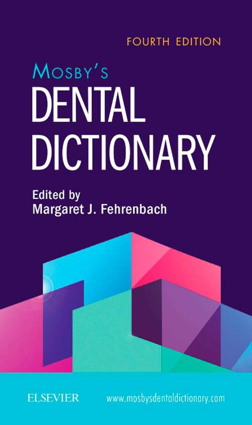 Book cover of Mosby's Dental Dictionary E-Book (4)