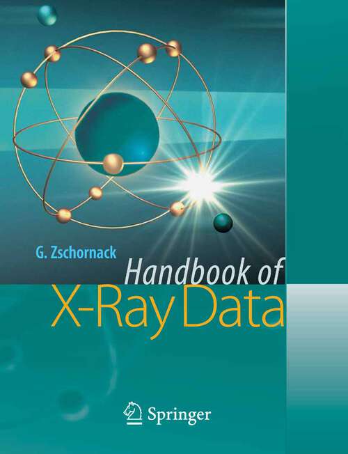 Book cover of Handbook of X-Ray Data (2007)