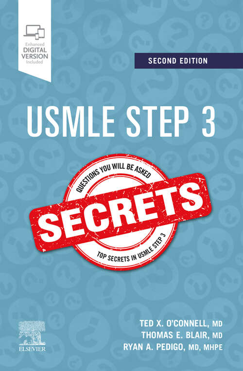 Book cover of USMLE Step 3 Secrets E-Book (Secrets)
