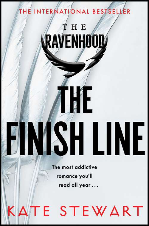 Book cover of The Finish Line: The hottest and most addictive enemies to lovers romance you’ll read all year . . . (The Ravenhood #3)