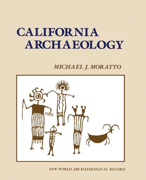 Book cover of California Archaeology