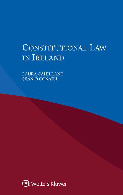 Book cover of Constitutional Law In Ireland (PDF)