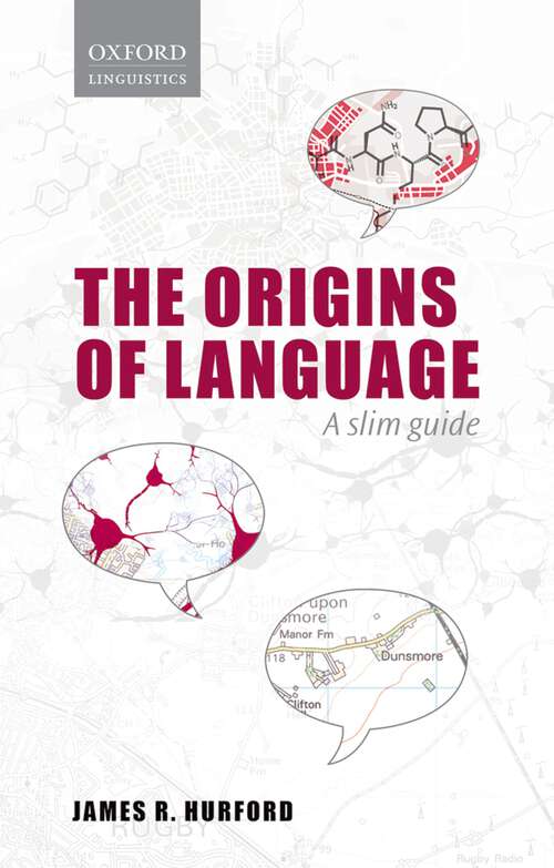 Book cover of Origins of Language: A Slim Guide