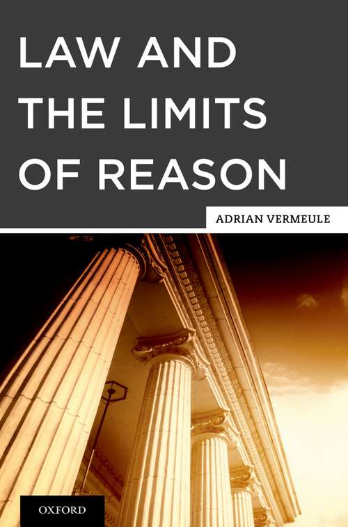 Book cover of Law and the Limits of Reason