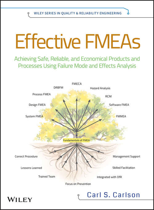 Book cover of Effective FMEAs: Achieving Safe, Reliable, and Economical Products and Processes using Failure Mode and Effects Analysis (Quality and Reliability Engineering Series #2)