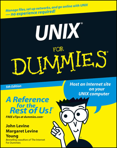 Book cover of UNIX For Dummies (5)