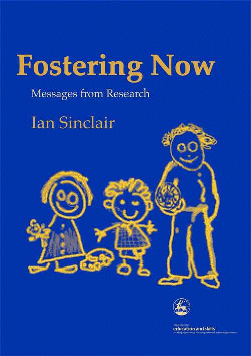 Book cover of Fostering Now: Messages from Research (PDF)
