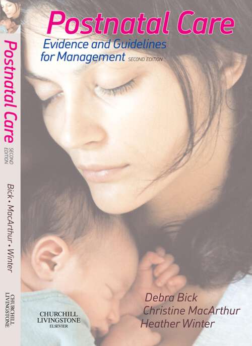 Book cover of Postnatal Care E-Book: Postnatal Care E-Book (2)