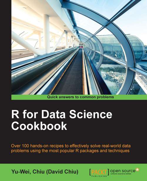 Book cover of R for Data Science Cookbook