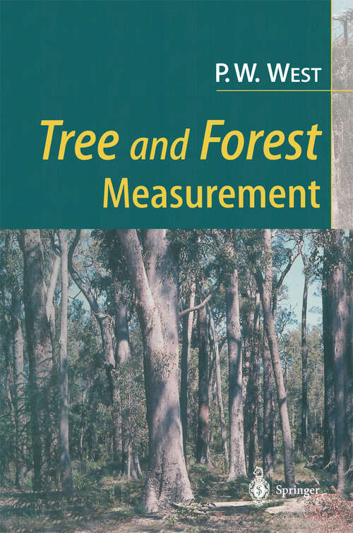 Book cover of Tree and Forest Measurement (2004)