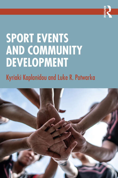 Book cover of Sport Events and Community Development