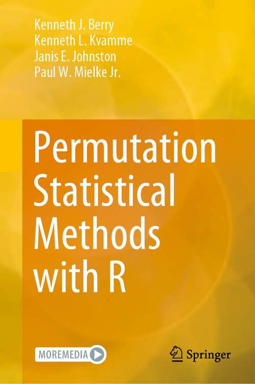 Book cover of Permutation Statistical Methods with R (1st ed. 2021)