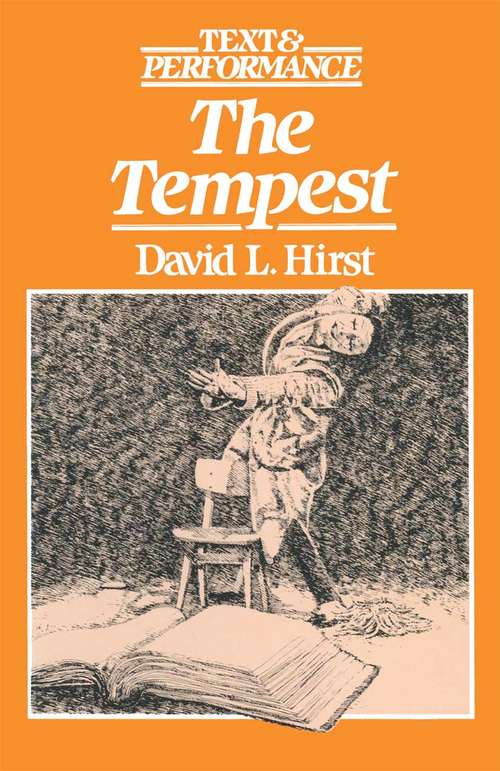 Book cover of "Tempest" (1st ed. 1984) (Text and Performance)