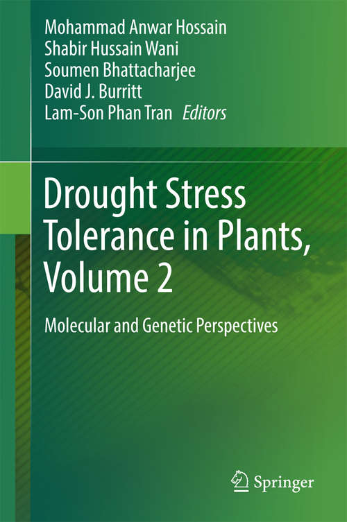 Book cover of Drought Stress Tolerance in Plants, Vol 2: Molecular and Genetic Perspectives (1st ed. 2016)