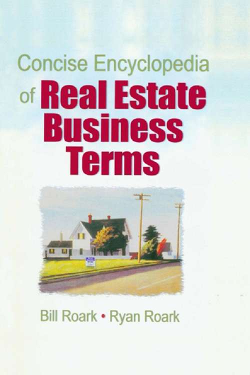 Book cover of Concise Encyclopedia of Real Estate Business Terms