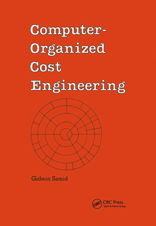 Book cover of Computer-Organized Cost Engineering