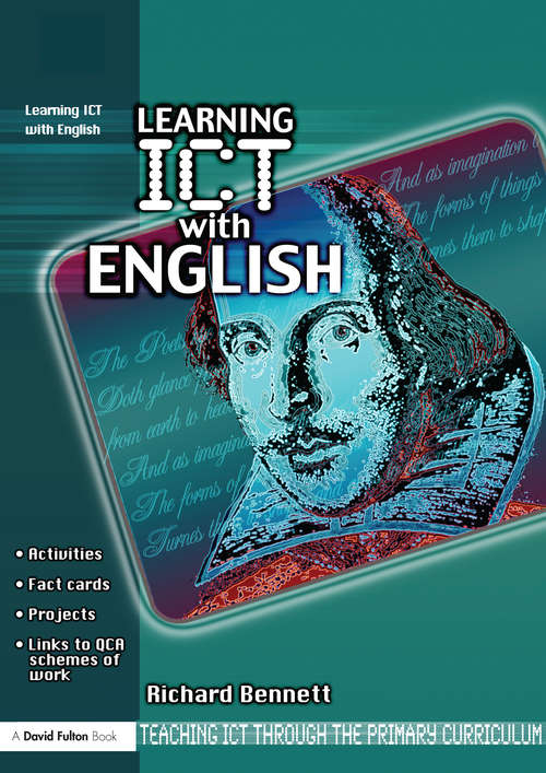 Book cover of Learning ICT with English (Teaching ICT through the Primary Curriculum)