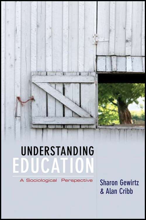 Book cover of Understanding Education: a Dociological Perspective (PDF) (1st)