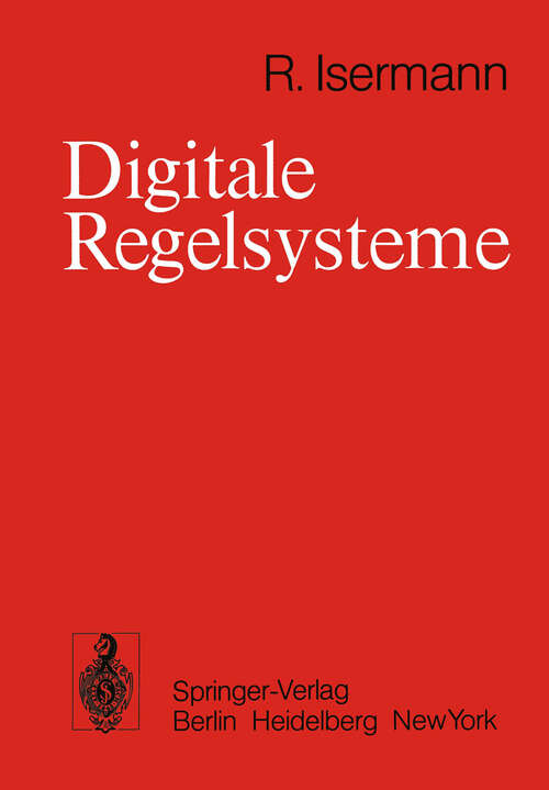 Book cover of Digitale Regelsysteme (1977)