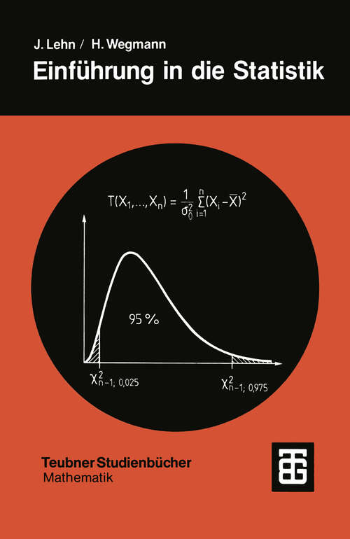 Book cover of Einführung in die Statistik (2. Aufl. 1992) (Teubner Studienbücher Mathematik)