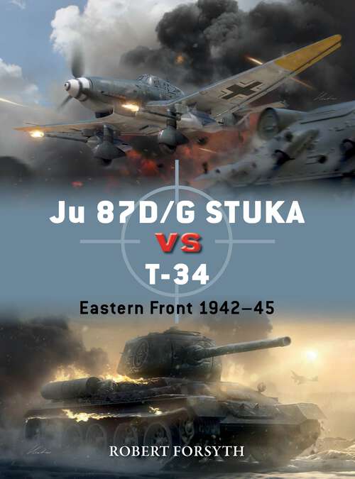 Book cover of Ju 87D/G STUKA versus T-34: Eastern Front 1942–45 (Duel #129)