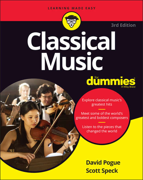 Book cover of Classical Music For Dummies (3)
