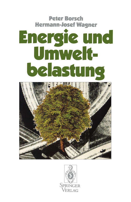 Book cover of Energie und Umweltbelastung (1992)