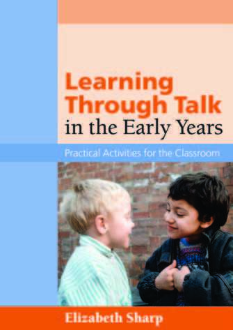 Book cover of Learning Through Talk in the Early Years: Practical Activities for the Classroom (PDF)