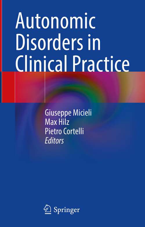 Book cover of Autonomic Disorders in Clinical Practice