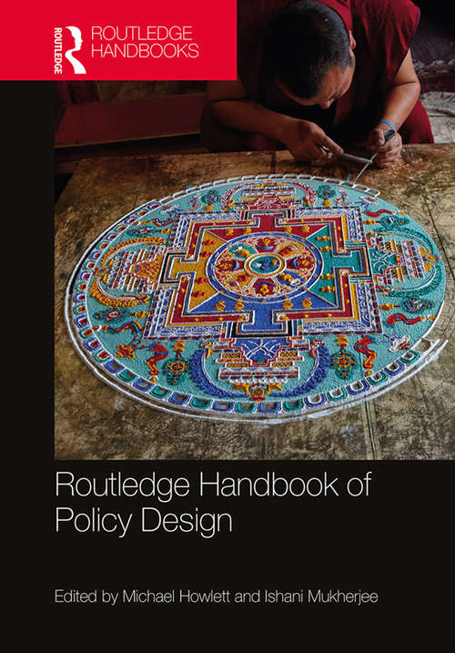 Book cover of Routledge Handbook of Policy Design