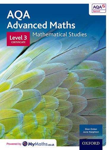 Book cover of AQA Advanced Maths - Mathematical Studies (PDF)