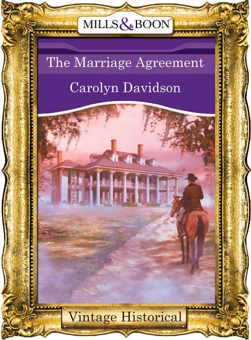 Book cover of The Marriage Agreement (ePub First edition) (Mills And Boon Historical Ser.)