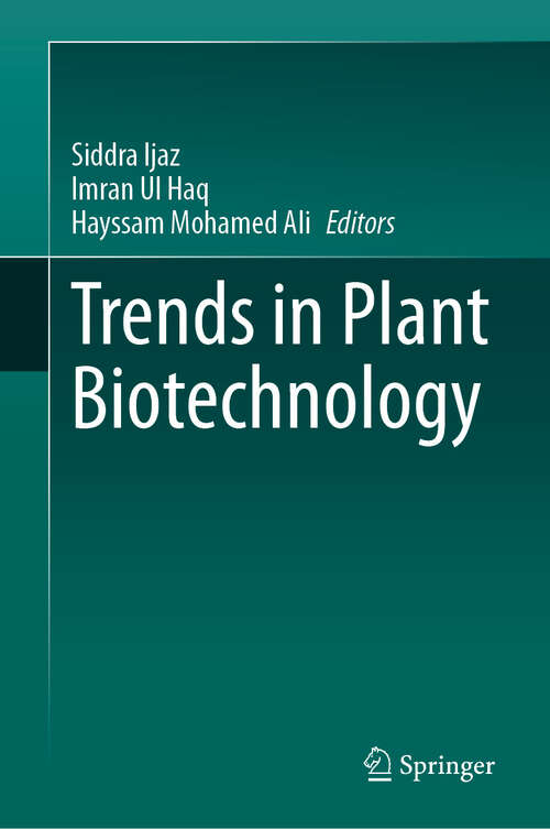 Book cover of Trends in Plant Biotechnology (2024)
