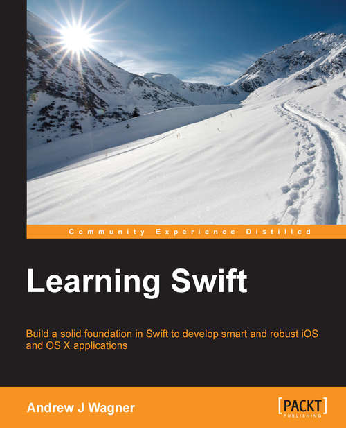 Book cover of Learning Swift